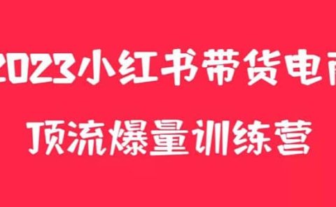 小红书电商爆量训练营,月入3W+!可复制的独家养生花茶系列玩法