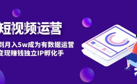 短视频自然流IP第2期