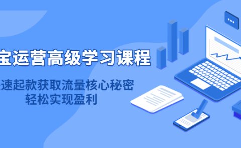 淘宝运营高级学习课程:快速获取流量核心秘密,轻松实现盈利!