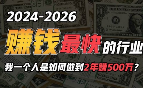 2024年一个人是如何通过“卖项目”实现年入100万