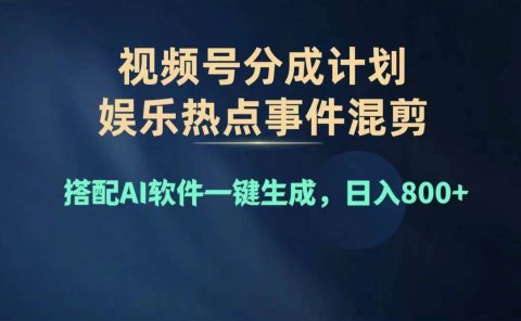 2024年度视频号赚钱大赛道,单日变现1000+,多劳多得,复制粘贴100%过...