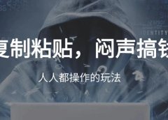 复制粘贴,闷声搬运搞钱,年底再赚一波!