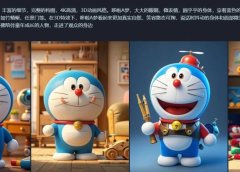 3D动画MV制作,哆啦A梦 打工的一天,让你流量暴涨