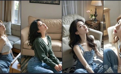 一句口令,1分钟做美女AI绘画,篇篇10w+