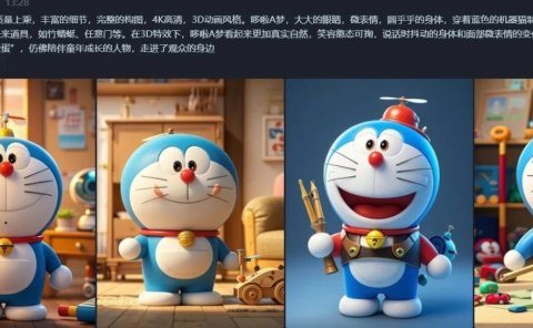 3D动画MV制作,哆啦A梦 打工的一天,让你流量暴涨