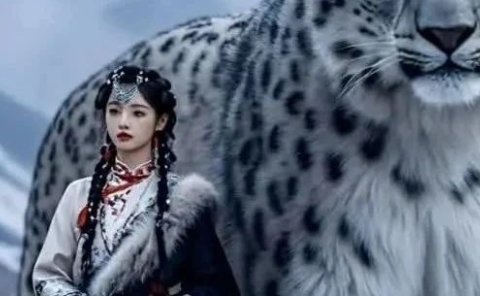 一学就会,1分钟教你做,爆款美女与野兽AI视频(附绘画提示词)