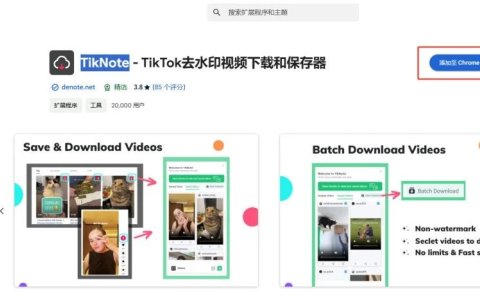 TikNote:TikTok无水印下载视频的利器来了!外贸人必备