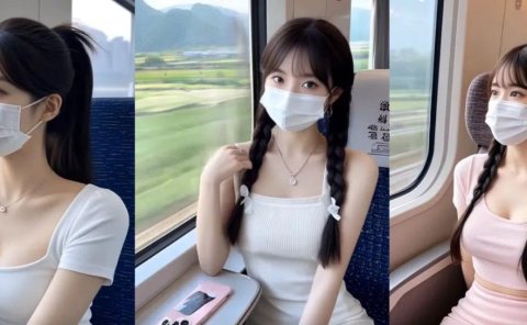 疯狂吸粉的AI口罩大雷美女视频,条条爆款,0成本制作,实操教程