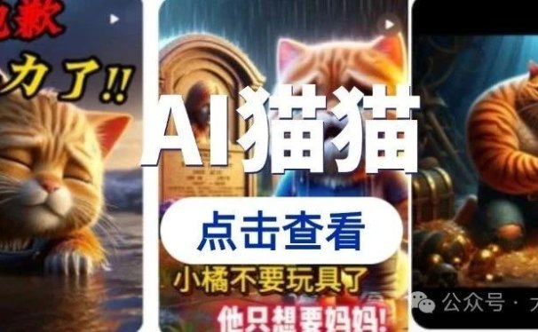 十多条视频涨70万粉,AI猫猫视频实战教程,一篇文章教会你