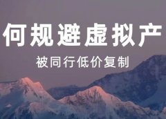 虚拟产品如何避免被同行低价复制?