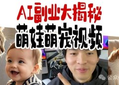 这种6秒的视频、斩获10w+爆赞,用AI做萌娃萌宠视频,附教程。