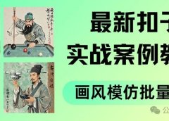 最新扣子(Coze)实战案例:批量出图,爆笑来袭!反推提示词生成模仿画风图片,高效改图打造搞笑梗图,《搞笑图批量生成器》搭建教程