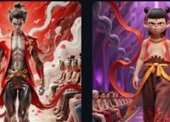 太酷啦!用 DeepSeek 一键生成哪吒时装走秀图