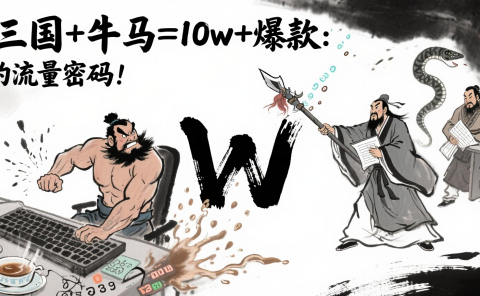 AI+三国+牛马=10w+爆款：创作者的流量密码！