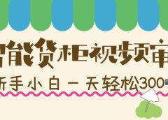智能货柜视频审核，几秒一单，多劳多得，新人小白一天轻松 300+，零门槛！